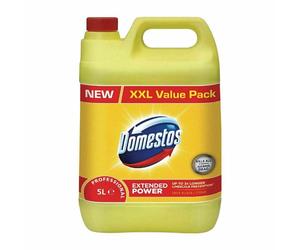 Domestos Professional Citrus Thick Bleach Concentrate CTAC technology 5L 5 Litre