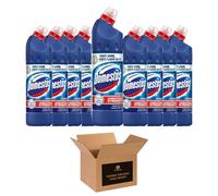Domestos Thick Bleach Multi Purpose Disinfectant Cleaner | Germ Removal, Prevents Limescale 3x Longer, Antibacterial Toilet Cleaner, Bathroom, Kitchen & Drain Cleaner | 750ml (9, Blue)