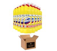 Domestos Thick Bleach Multi Purpose Disinfectant Cleaner | Germ Removal, Prevents Limescale 3x Longer, Antibacterial Toilet Cleaner, Bathroom, Kitchen & Drain Cleaner | 750ml (9, Citrus Fresh)