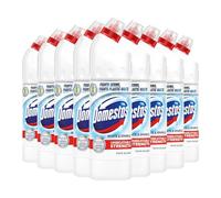 Domestos Thick Bleach White and Sparkle Multi-Purpose Disinfectant Anti-Bacterial Surface Cleaner Gel Limescale Remover for Toilet, Bathroom and Kitchen, 750ml (Buy 9)