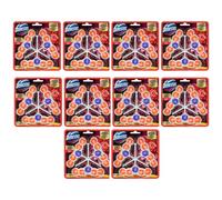 Domestos Toilet Rim Block Aroma Lux Dahlia Wish Bathroom 10 X 3Pk