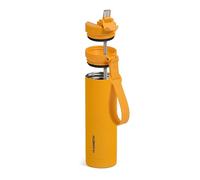 Dometic 22 oz Insulated Sip Bottle | Stainless Steel Drinkware with Covered Sip Straw Lid | Glow