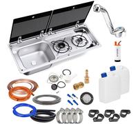 DOMETIC 9722 LEFT HAND 12V CONVERSION KIT HOB SINK COLD WATER CAMPERVAN