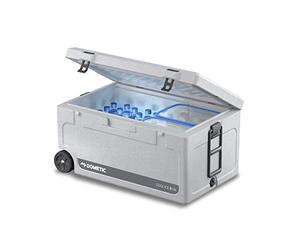 DOMETIC Cool-Ice CI 85W Insulation Box with Wheels Ideal for Fishing and Hunting, Passive Cool Box, Mini Fridge, Ice Box in Heavy Duty Quality, Capacity 86 Litre