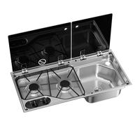 DOMETIC CVC1700G HOB AND SINK COMBINATION UNIT RIGHT HAND CARAVAN & CAMPERVAN
