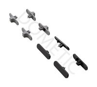 Dometic Fridge Door Catch Cover x 8 Set RML 10.4 10.5 Series Caravan Motorhome