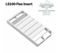 Dometic LS100 Fridge Vent Flue Insert White Caravan Motorhome Campervan