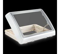 Dometic Midi Heki White 700 X 500 Lever Rooflight With Forced Ventilation For Caravans And Motorhomes