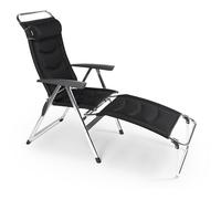 Dometic Milano Folding Outdoor Chair (Pro Black, Footrest)
