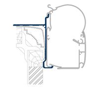 Dometic Perfect Wall Awning Adapter for Bürstner Square and Hobby Caravan 3M