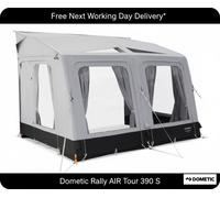 Dometic Rally AIR Tour 390 S Inflatable Caravan Porch Awning, Multi-Height Fit
