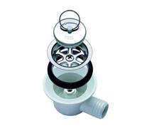 Dometic SMEV AC540 Angled Waste Fitting Complete With Plug
