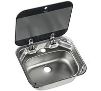 DOMETIC SMEV VA8005 SINK WITH GLASS LID MOTORHOMES BOAT AND CARAVAN