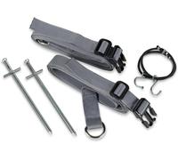 Kampa Dometic Storm Straps Awning Tie Down Kit Caravan Motorhome GREY - NEW 2023
