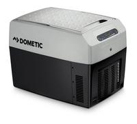 DOMETIC TropiCool TCX 14 Portable Electric Cool Box, 14 l, Cooler for 12/24 V DC, 100-240 V AC, Mini Fridge for Car, Truck, Boat, Motorhome and Power Socket, Black