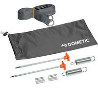 DOMETIC Unisex - Adult Guy Set Awning Tie Down Kit Storm Protection Camping Supplies Neutral Standard