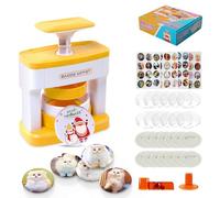 Domigard Badge Maker for Kids,55mm(2.16 inch) DIY Pin Button Maker Machine Badge Punch Press Kit with 48 pcs Parts Pictures Circle Cutter, Badge Making Kit for School Projects Festive Activities