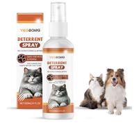 Domigard Cat Deterrent Spray - Natural Safe Premium Cat Spray Deterrent for Cats and Kittens, Cat Dogs Scratch Deterrent Training Aid Indoor and Outdoor for Furniture, Sofas, Curtain - 4.23 oz