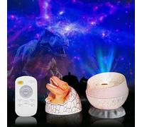 Domigard Dinosaur Light Projector for Boys Gifts,Baby Sensory Toys for Babies with Remote Control,Bluetooth, Music, Timing, USB Rechargeable Lamp,Dinosaur Night Light for Bedroom [Energy Class A]