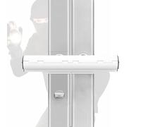 Domigard Patio Door Security Lock, High Security Handle Lock System, Professional Safety Device for Conservatory & French Double Doors(White)
