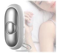 Domigard Sleep Aid Device, Anxiety Relief for Adults USB Rechargeable Microcurrent Calm Palm Sleep Instrumen, Portable Sleep Aids for Insomnia Relief, Relieve Anxiety and Stress(Silver)