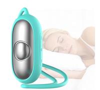 Domigard Sleep Aid Device - Stress & Anxiety Relief for Adults | Improved Deep Sleep | USB Rechargeable | Portable Sleep Aid | Microcurrent Calm Palm for Anxiety Relief Insomnia | Cyan