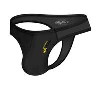DomiGe Adannu Men's Modal Bikini Brief Low-Rise Size M to XXL - Ultra-Soft No-Mark Underwear, Breathable Moisture Wicking 95% Modal (Black,XL)