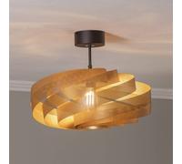 Domiluce Vento ceiling light, gold-coloured, Ø 50 cm