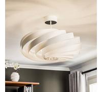 Domiluce Vento ceiling light, white, Ø 60 cm, metal, E27