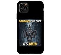 Dominance Isn't Given It's Taken Y2k Alpha Wolf Meme Case for iPhone 11 Pro Max