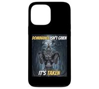 Dominance Isn't Given It's Taken Y2k Alpha Wolf Meme Case for iPhone 13 Pro Max
