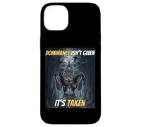 Dominance Isn't Given It's Taken Y2k Alpha Wolf Meme Case for iPhone 14 Plus