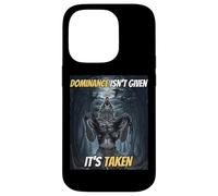 Dominance Isn't Given It's Taken Y2k Alpha Wolf Meme Case for iPhone 14 Pro