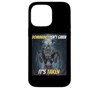 Dominance Isn't Given It's Taken Y2k Alpha Wolf Meme Case for iPhone 14 Pro Max