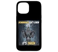 Dominance Isn't Given It's Taken Y2k Alpha Wolf Meme Case for iPhone 15