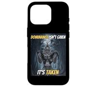 Dominance Isn't Given It's Taken Y2k Alpha Wolf Meme Case for iPhone 16 Pro