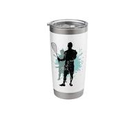 Dominating The Squash Court Stainless Steel Insulated Tumbler