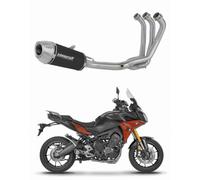 DOMINATOR Full Exhaust System Collector Silencer S3 BLACK MT 09 Tracer 900 / GT 2015-2020