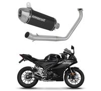 DOMINATOR Full Exhaust System Collector Silencer S3 BLACK YZF R125 2019-2020