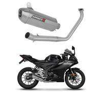 DOMINATOR Full Exhaust System Collector Silencer S3 YZF R125 2019-2020