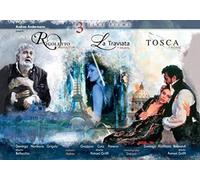 DOMINGO/NOVIKOVA/GRI - VERDI/PUCCINI 3 LIVE OPERAS - BLUA - N4z