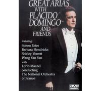 DOMINGO PLACIDO (tenore) - Great Arias With Placido Domingo And Friends [DVD]