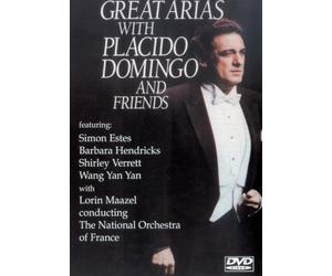 DOMINGO PLACIDO (tenore) - Great Arias With Placido Domingo And Friends [DVD]