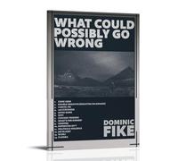 Dominic Fike What Could Possibly Go WrongArt Decoration Painting Waterproof And Stain Resistant, Living Room Study Coffee Shop Wall Painting Free Installation Easy to Clean Preferred Gift Giving Optio