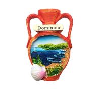 Dominica Caribbean Fridge Magnet Souvenir Gift Home Kitchen Decoration 3D Magnetic Polyresin Craft