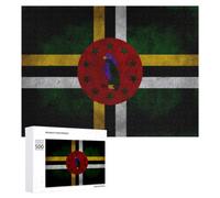 Dominica Colourful Wooden Jigsaw Puzzle for Adults, 500 PCS