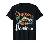 Dominica Cruise Squad 2026 Family Holiday Matching T-Shirt