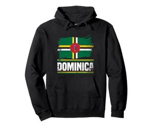 Dominica Dominican Dominica Flag Pullover Hoodie