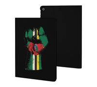 Dominica Flag Nation Spirit Stylish Tablet Case Leather Protective Cover Compatible with IPad/ipad 2019/2020/2021(10.2in)