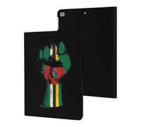 Dominica Flag Nation Spirit Stylish Tablet Case Leather Protective Cover Compatible with IPad/ipad 2017/2018/Air1/Air2 (9.7in)